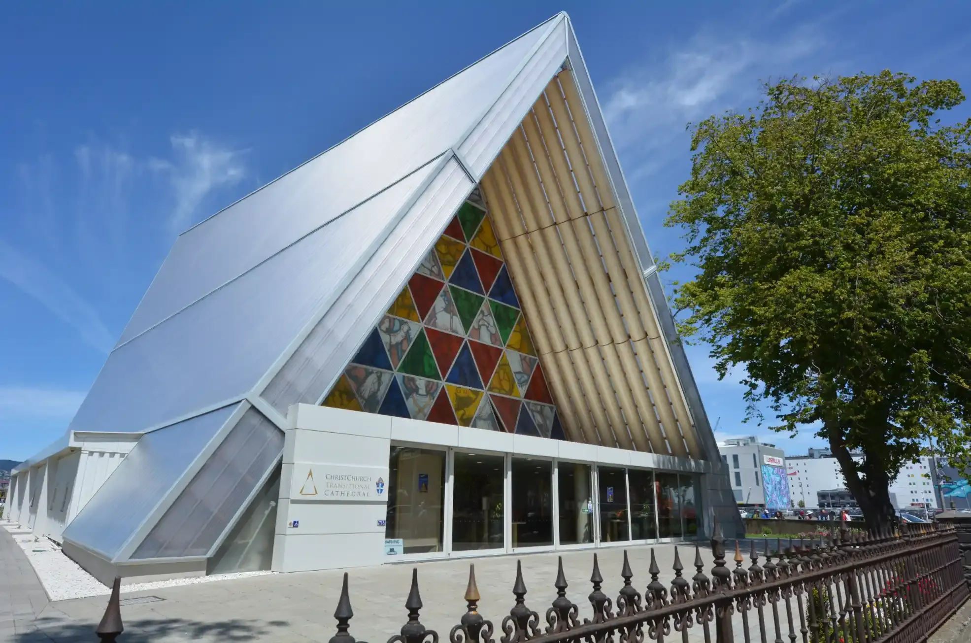 Modern Christchurch building used to represent local planning and resource consent services